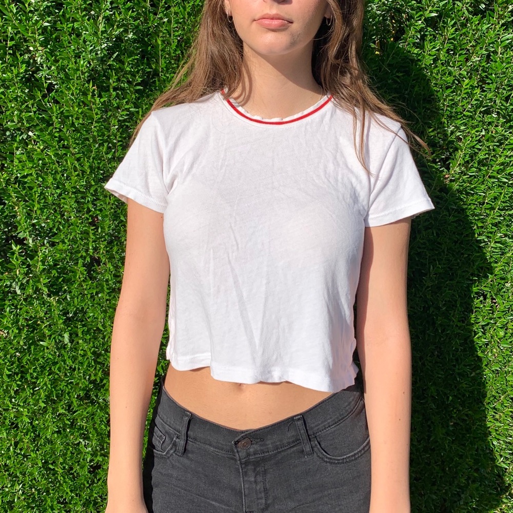 Brandy Melville Cropped Tee